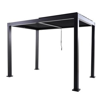 NATERIAL BIOCLIMATIC  PERGOLA 313X198 DARK GREY