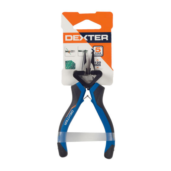 Mini long nose plier DEXTER 128mm