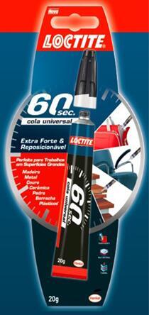 All-purpose glue 60 sec 20g loctite