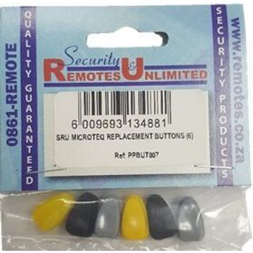 SRU Microteq Replacement Buttons