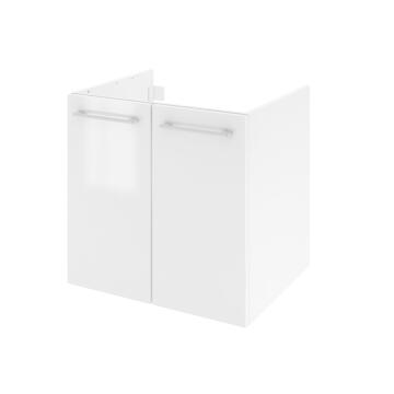 Basin cabinet 2 doors SENSEA remix white exclude basin 60cm x 58cm x 48cm