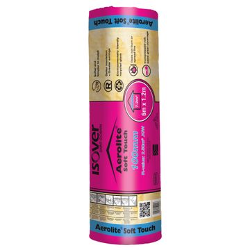 Glasswool Ceiling Insulation 100mm 7.2m2 Soft Touch Aerolite