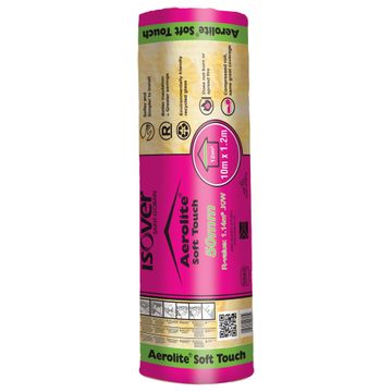 Glasswool Ceiling Insulation 50mm 12m2 Soft Touch Aerolite
