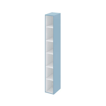 Column case SENSEA Remix blue fjord 22,5x173x33cm