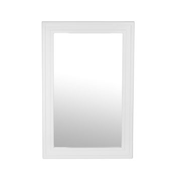 Mirror Routed Frame White 60X90X16 cm