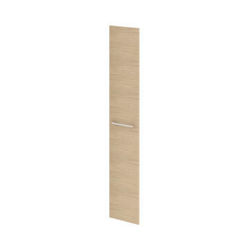 Wall hung cabinet door column SENSEA Remix natural oak 30x173x2cm