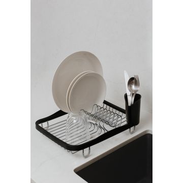 Umbra Kitchen Dishrack Black And Nickel W13Cmxl36Cmxh28Cm