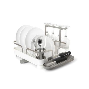 Umbra Kitchen Holster Dish Rack White