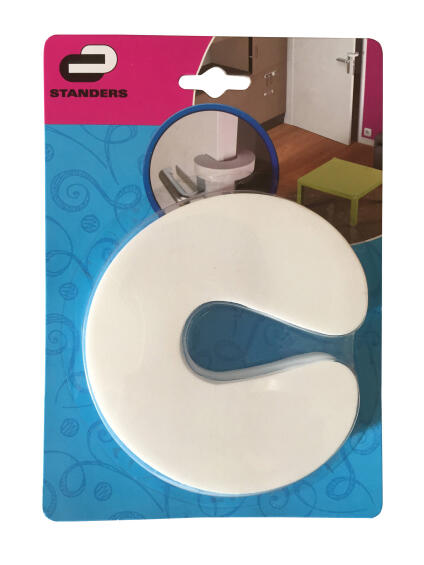 Door clamp round shape white standers