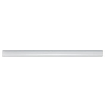 Inspire curtain pole  d28mm brilliant white 250cm