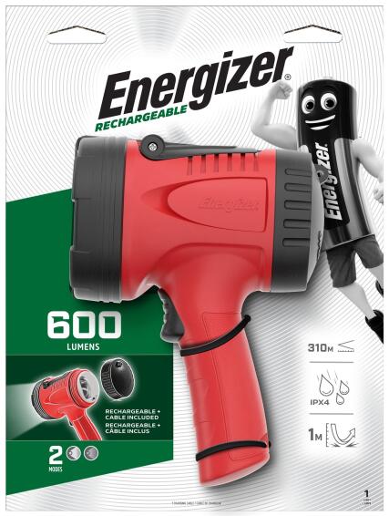SPOTLIGHT RECHARGEABLE  ENERGIZER L600