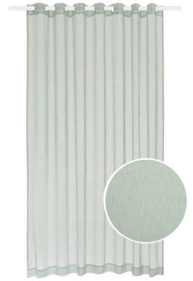 LE JARDINE SHEER EYELET 250 X 225 SAGE