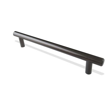Pull handle mild steel FIT 12mm x 128mm black