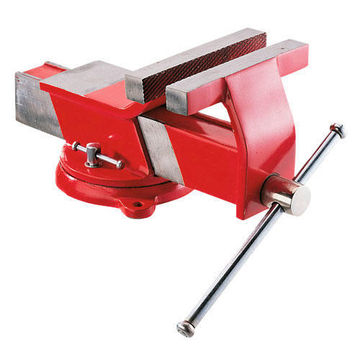Swivel based vice medium carbon steel jaws 125mm