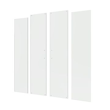 Shower Door Corner Square EASY With Clear Glass W90CMXH190CM (Glass Only)