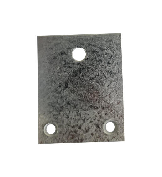 Flat bracket steel galvanized  FIT 50 x 62mm 2pc