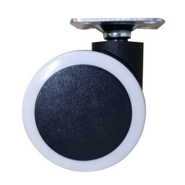 Castor poly without brake FIT 50mm white  