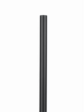 Curtain Pole INSPIRE Extendable Black 25-28mm Thick 160-300cm Long