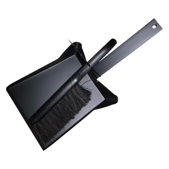 Megamaster fireplace dust pan & brush