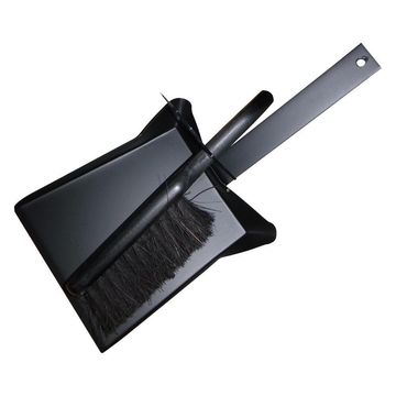 Megamaster fireplace dust pan & brush