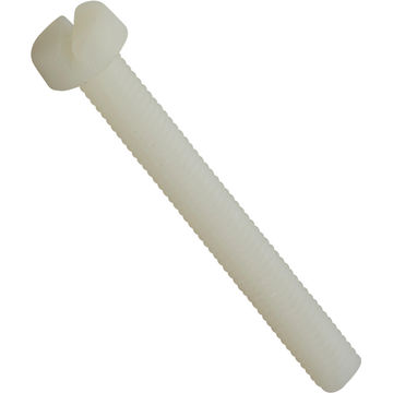 6 Countersunk 5X40 Slotted Head Nylon