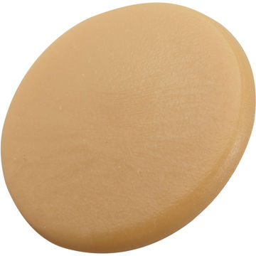 Plastic screw caps for pozidriv3 beige 6.0mm 30pc standers