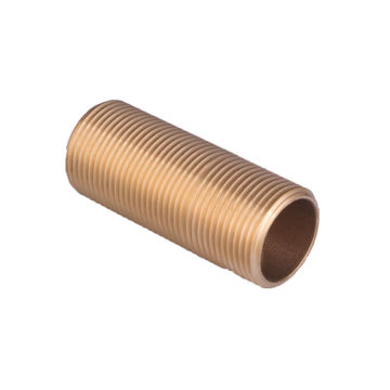 Brass running nipple 15MMX50MM