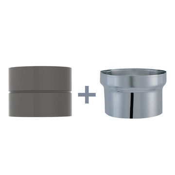 Nozzle Handle FF  Enamel Black 125 Bistre