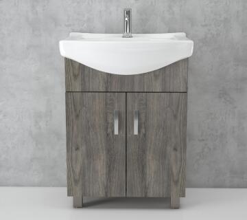 Cabinet and basin freestanding Haven 550