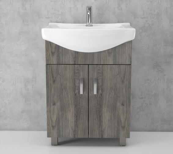 Bathroom Cabinet and Basin Free Standing Haven 550mm