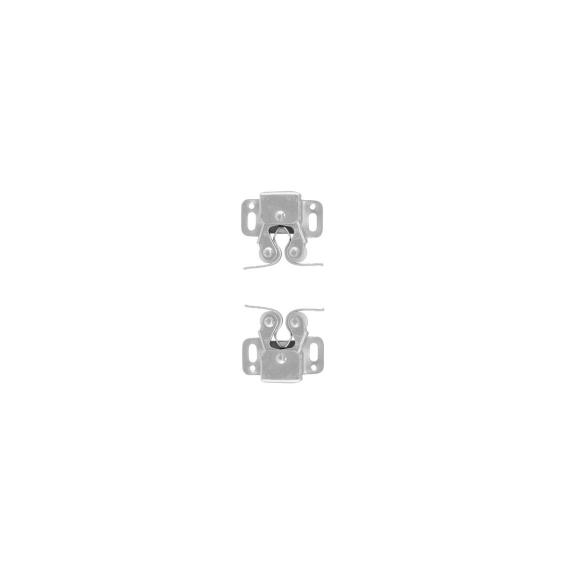 Cabinet door double roller catch Mackie 2 piece 