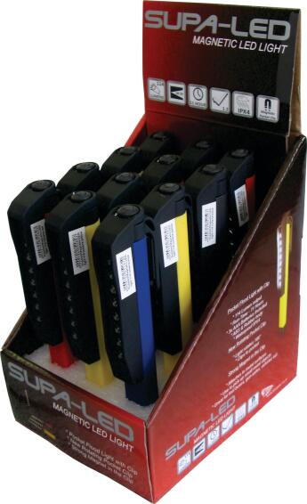 SUPALED MAGNETIC LED LIGHT 114 LUMENS