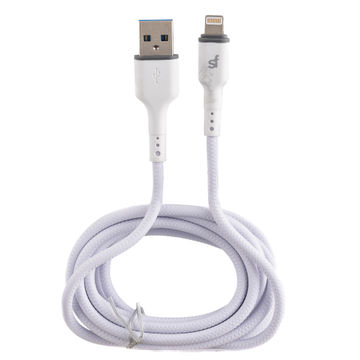 CABLE 2.4A LIGHTNING 2M WHITE