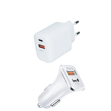 CHARGER WALL + CAR KIT PD