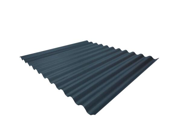 Polycarbonate Roof Sheet Corrugated Charcoal 3.0M Opague