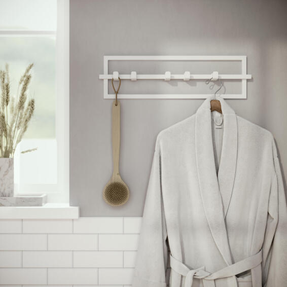 Umbra cubiko 5 hooks white