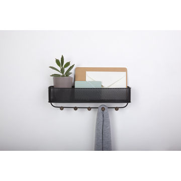 Umbra estique organizer 5 hooks black
