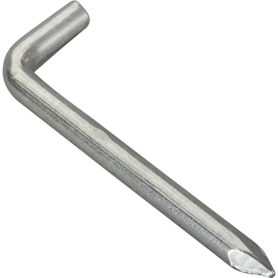 Square hook pin zinc plated 4.0x50mm 14pc standers
