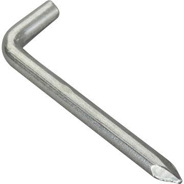 Square hook pin zinc plated 4.0x50mm 14pc standers