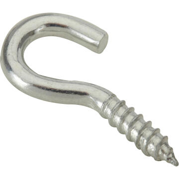 Cup hooks zinc plated 2.5x10mm 20pc standers
