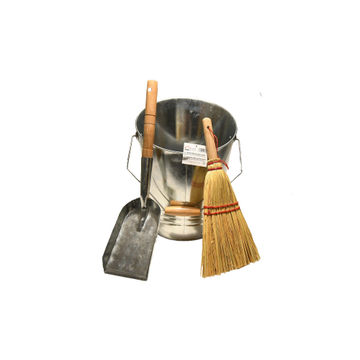 Luko  Kit  Bucket Shovel Brush  Silver 