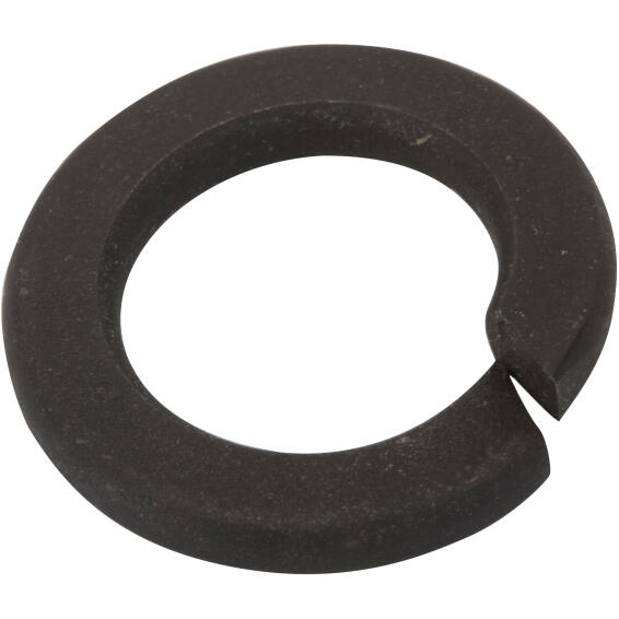 Spring washers one-way zinc plated black D14mm 10pc standers