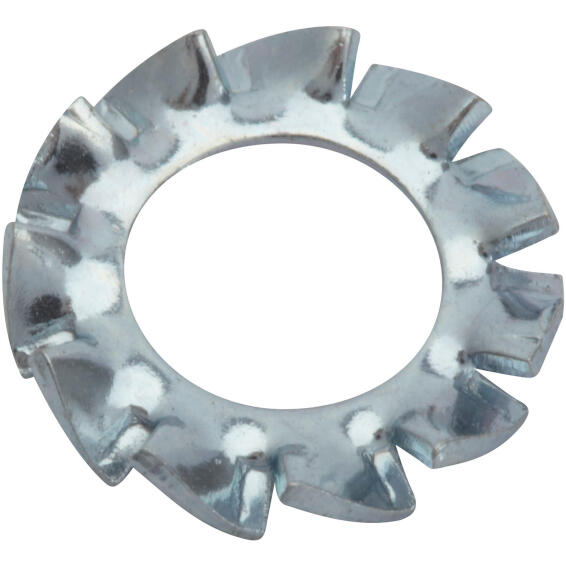 Star washer one-way zinc plated D3mm 100pc standers
