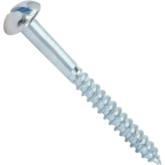 Wood screws round slotted head 5x50mm standers