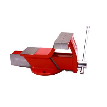 Carbon steel vice fixed base 100mm
