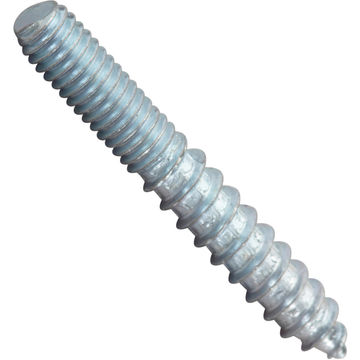 Connecting screws zinc plated metal-wood M4x25mm 8pc standers