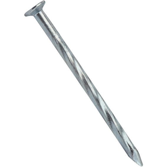 Twisted wooden nail flat head 2.5x40mm 40pc standers