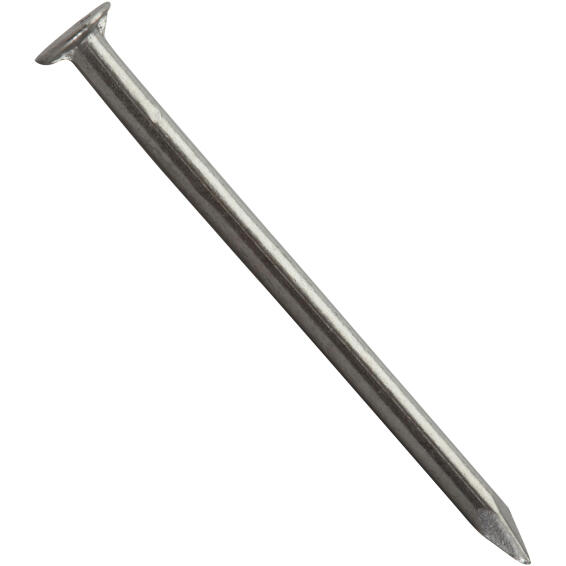 Large head nail plain 1.5x25mm 1000pc box standers