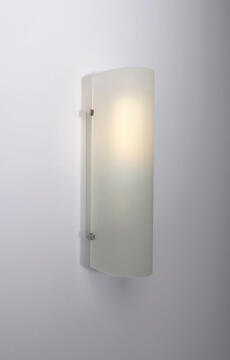 Wall light frost glass INSPIRE hanko white 1 light E27 60W
