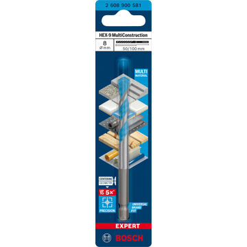 HEX-9 Multi Construction 8 x 50 x 100 mm